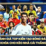 Đánh Giá Top Kiến Tạo Bóng Đá - Chìa Khóa Cho Kèo Nhà Cái Thắng Lớn