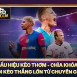 Dấu Hiệu Kèo Thơm - Chìa Khóa Soi Kèo Thắng Lớn Từ Chuyên Gia