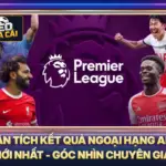 Phân Tích Kết Quả Ngoại Hạng Anh Mới Nhất - Góc Nhìn Chuyên Gia