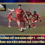 Thống Kê Ghi Bàn Hiệp 1 - Chìa Khóa Vàng Soi Kèo Bóng Đá Chuyên Nghiệp